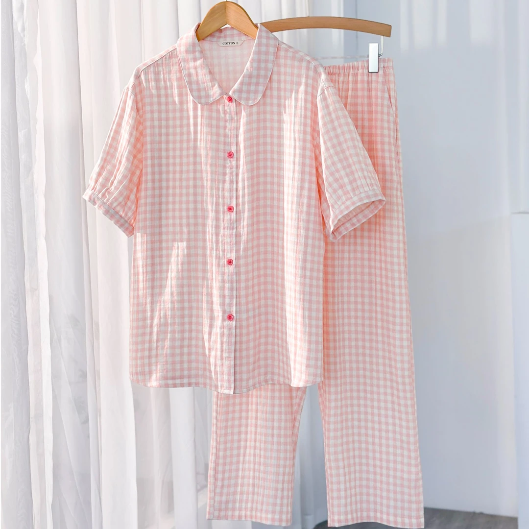 玛万生活五分袖多彩糖套装