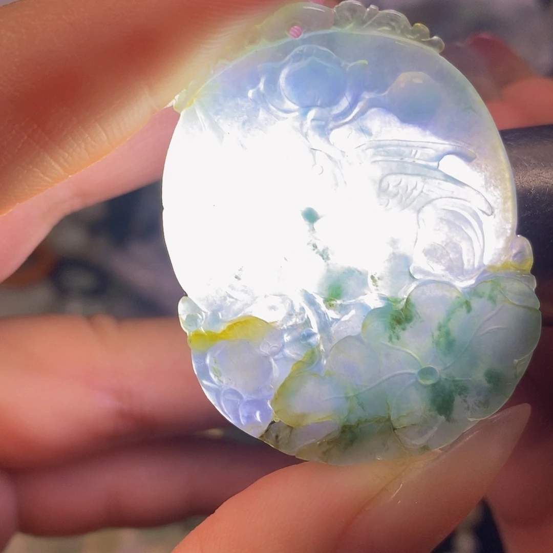 散珠翡翠天然翡翠