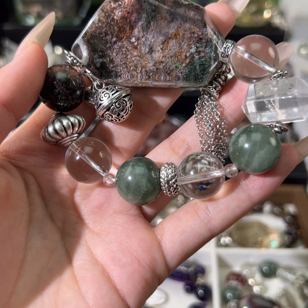 合金手链水晶花****?手串