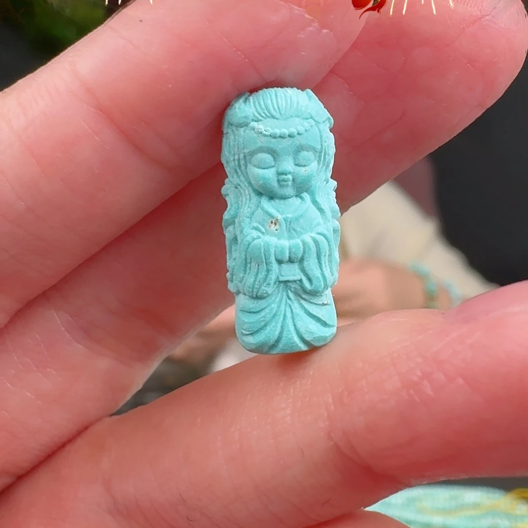 绿松石珠宝奇石未镶嵌