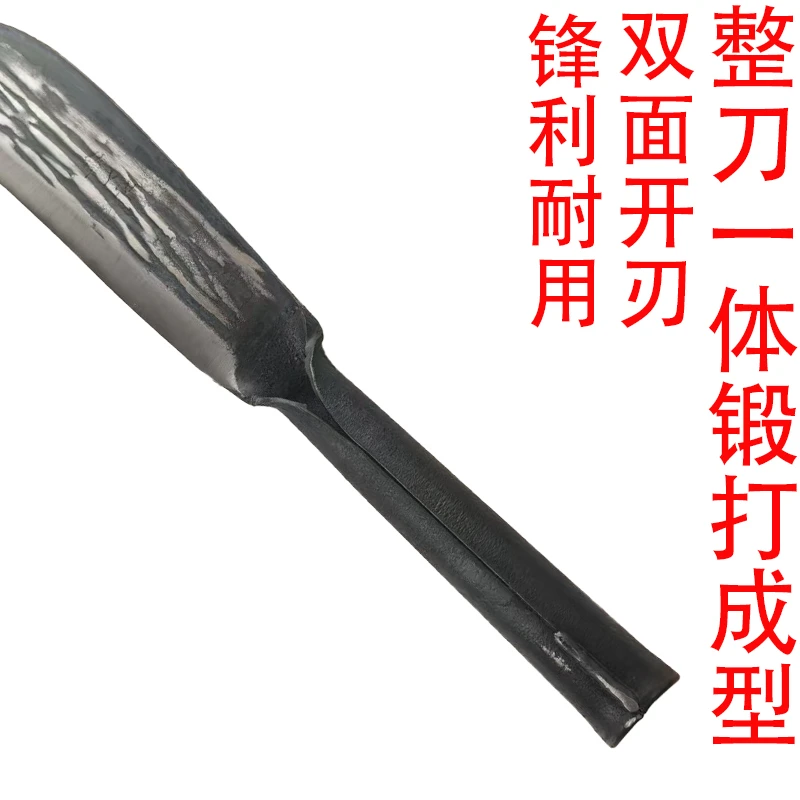 弹簧钢手工锻打砍柴刀砍树刀砍竹子老式锻打开荒开路户外农具