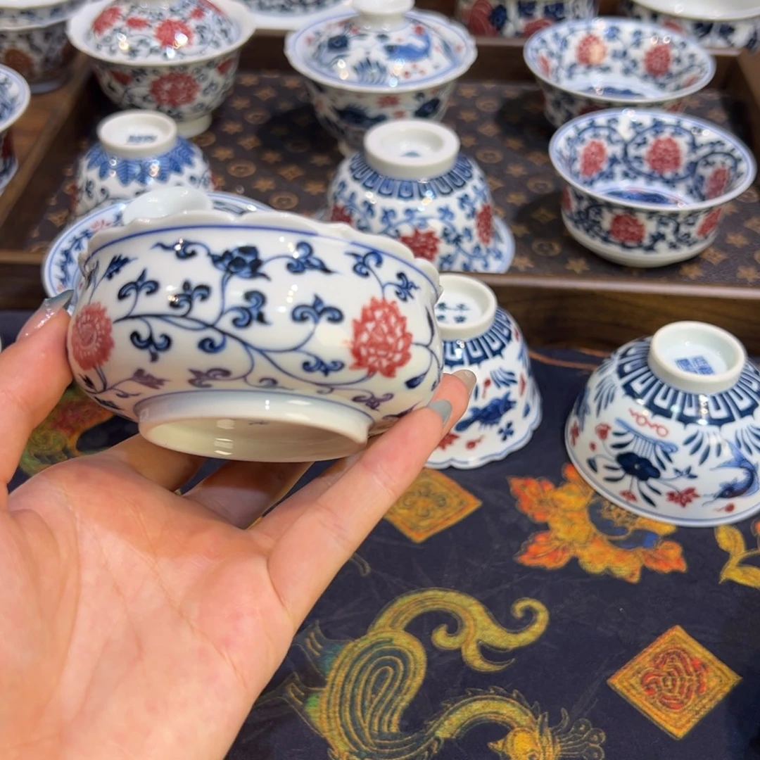摆件陶瓷景德镇陶瓷茶器百宝箱