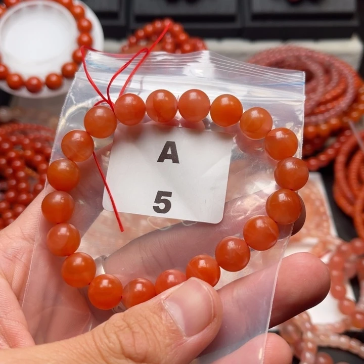 未镶嵌多样性发货默认微瑕称重10m m南红玛瑙