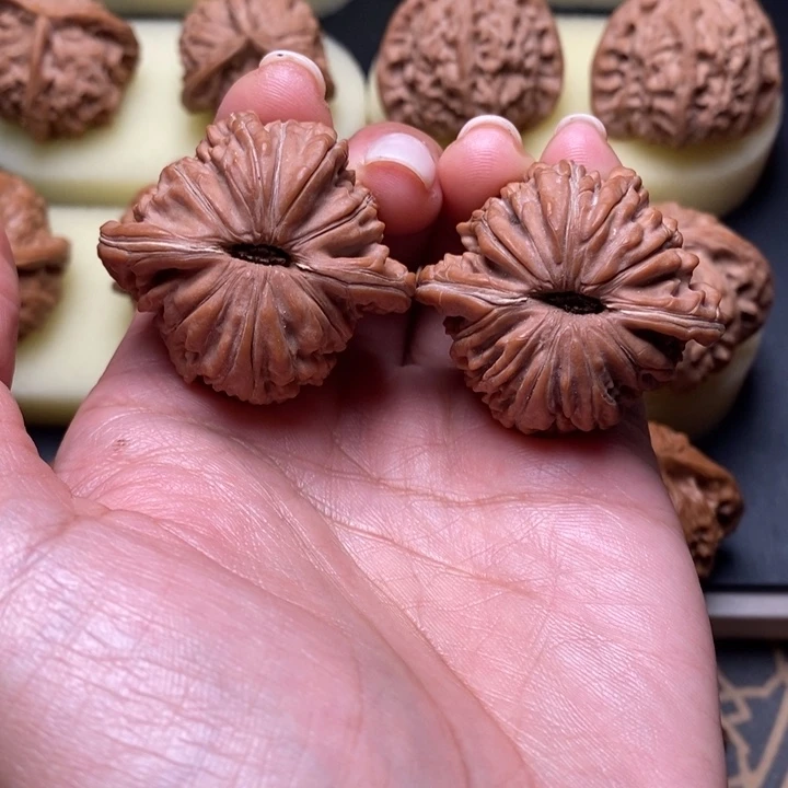 画***家吊坠文玩核桃四座楼41