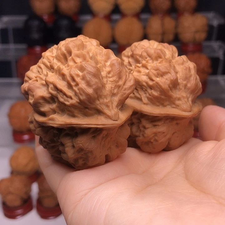 吊坠文玩核桃30上古金蟾