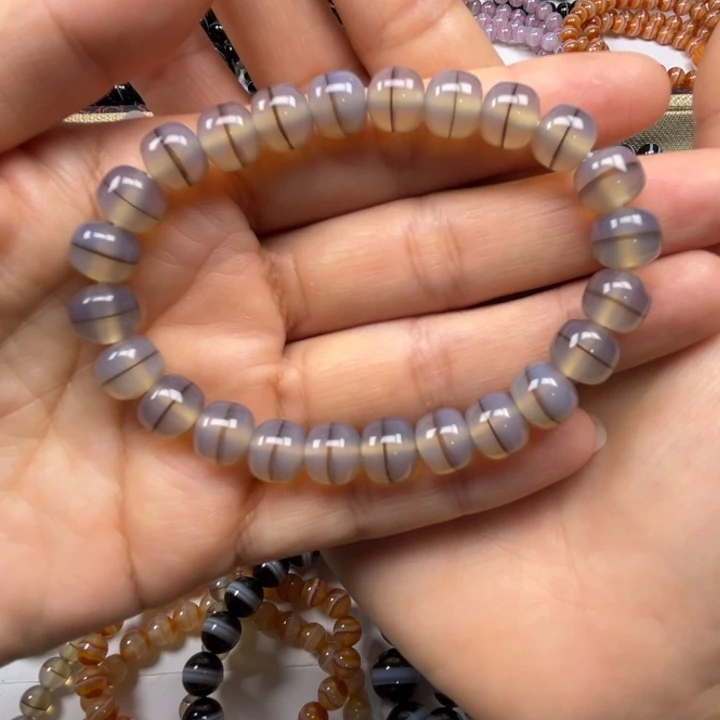 玛瑙/玉髓未镶嵌手链