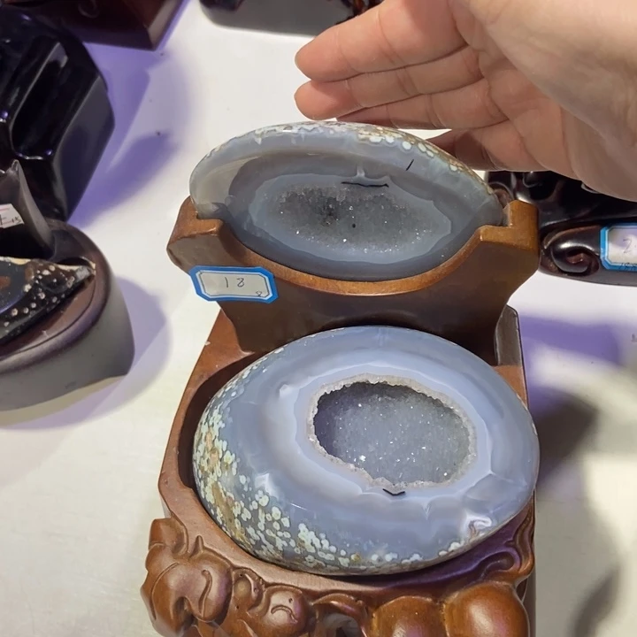 未镶嵌大型摆件（非配饰）紫晶莹