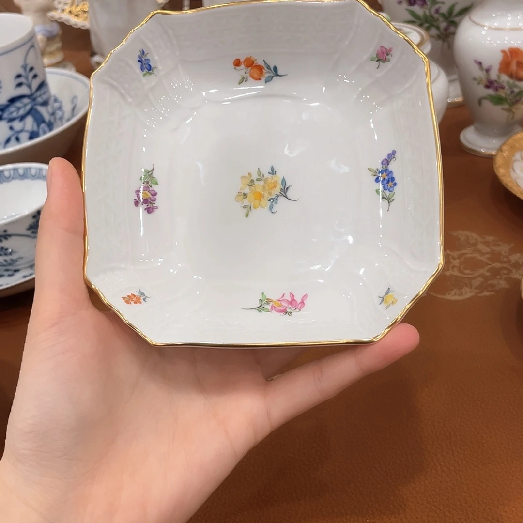 瓷片中古一等零食碟