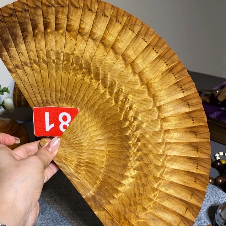 金丝楠金丝楠木扇子