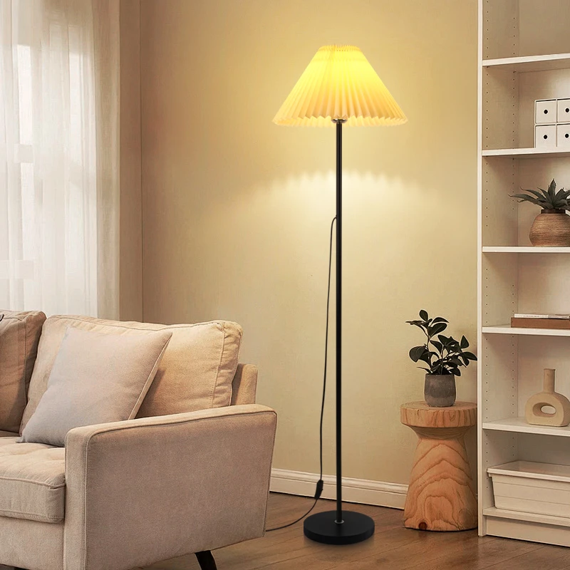 客厅落地灯沙发旁卧室床头灯简约现代主卧房间装饰氛围感立式台灯