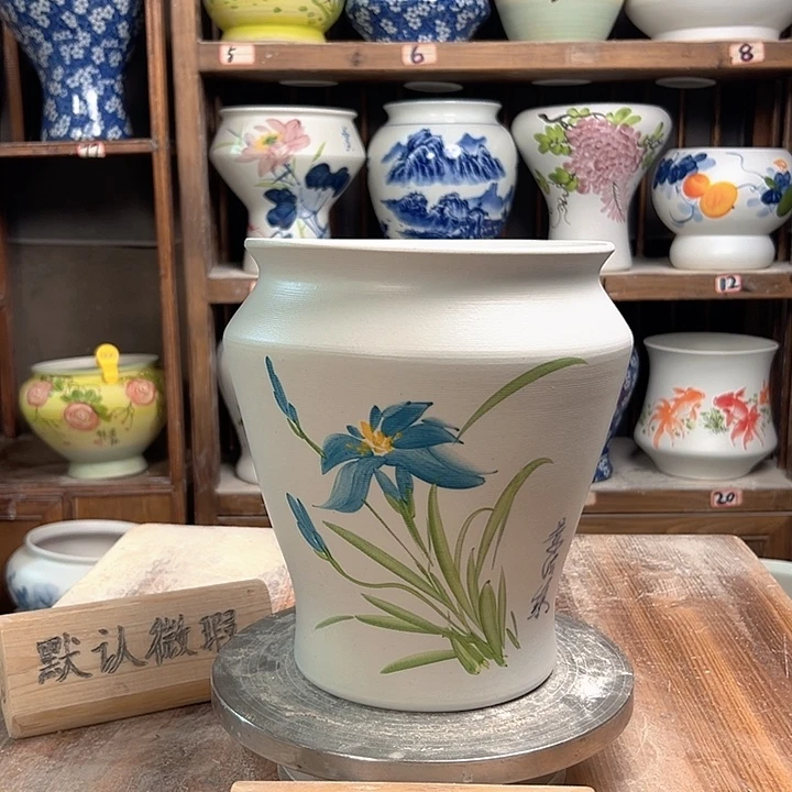 陶小脚玉兰新款陶瓷陶瓷陶瓷