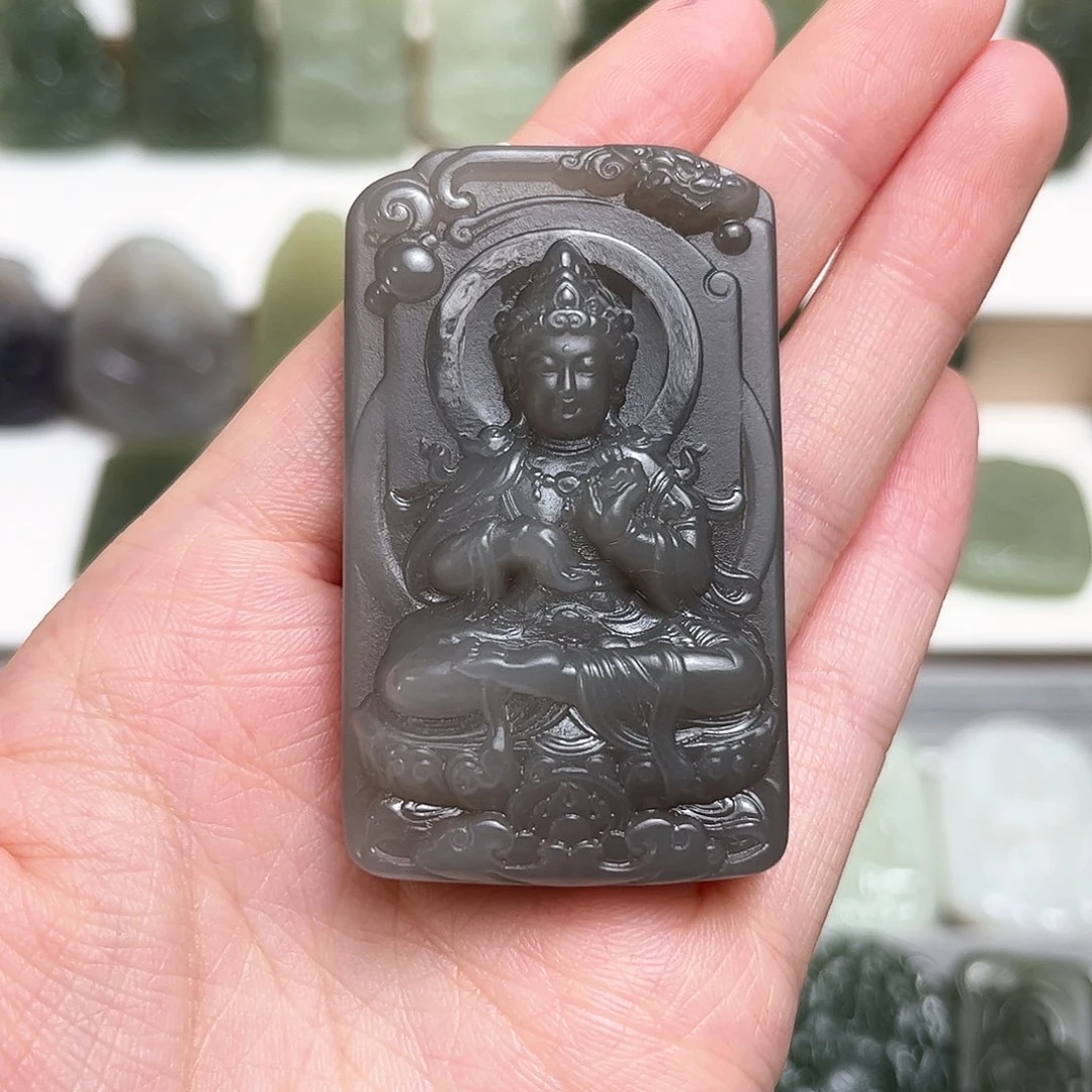 和田玉颈饰未镶嵌