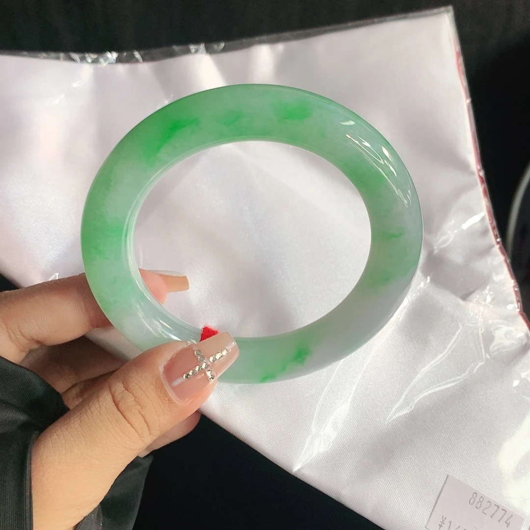 未镶嵌手镯翡翠58圈2774