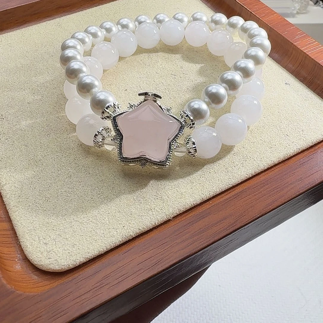 水晶未镶嵌手链水晶手链