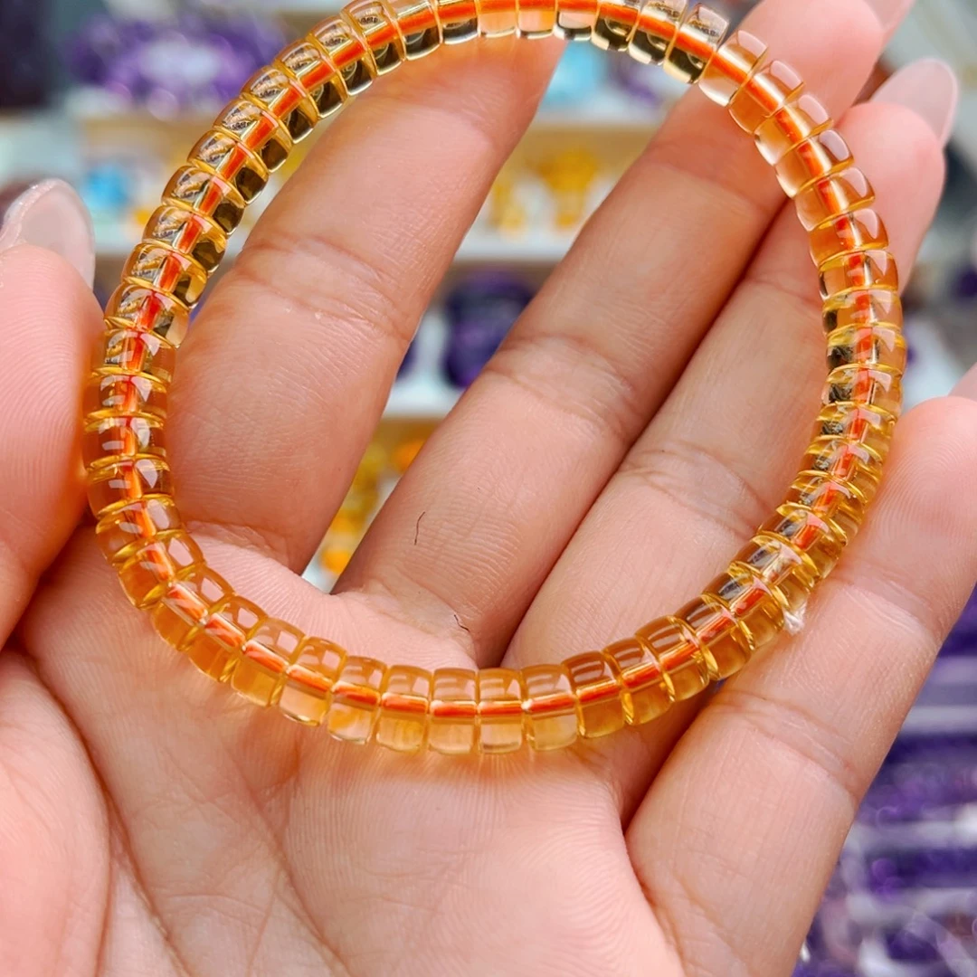 未镶嵌水晶手串天然保真