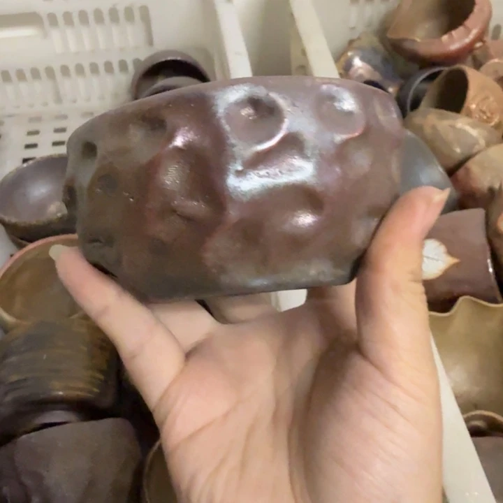 陶盘精品柴烧福利放漏