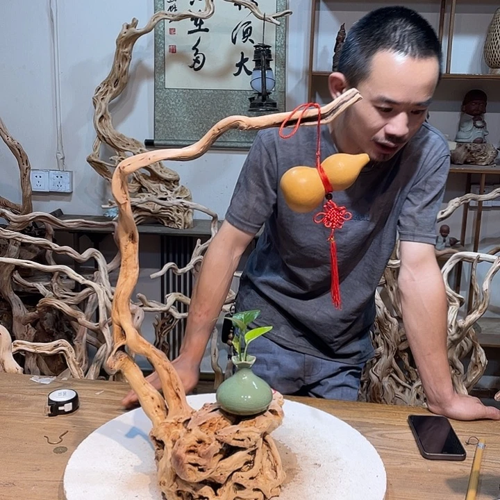 香榧木杜鹃根天然根艺一