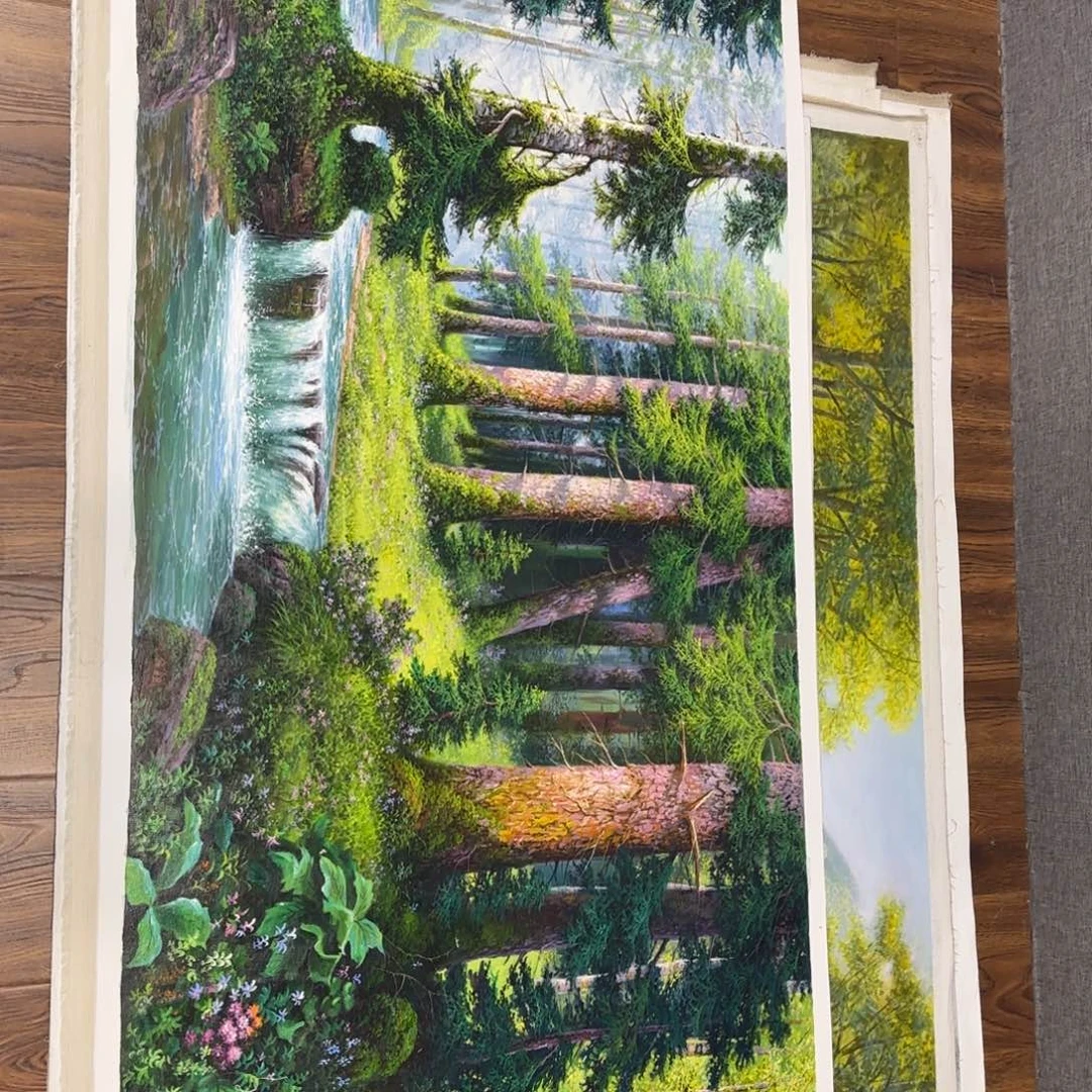 油画加油加油努力加油加油