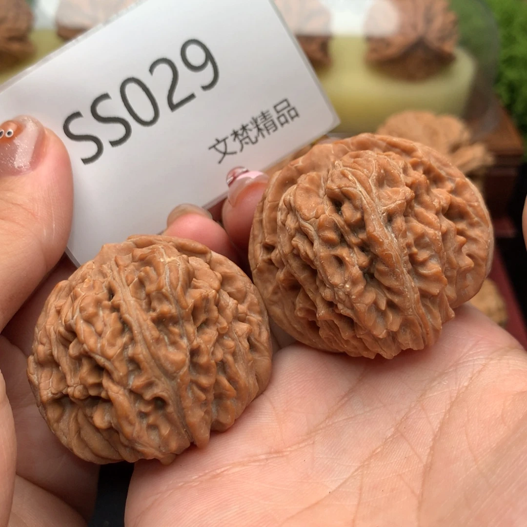 文玩核桃把件全品四座楼43