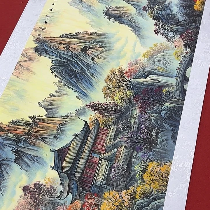 国画展示作作品展示