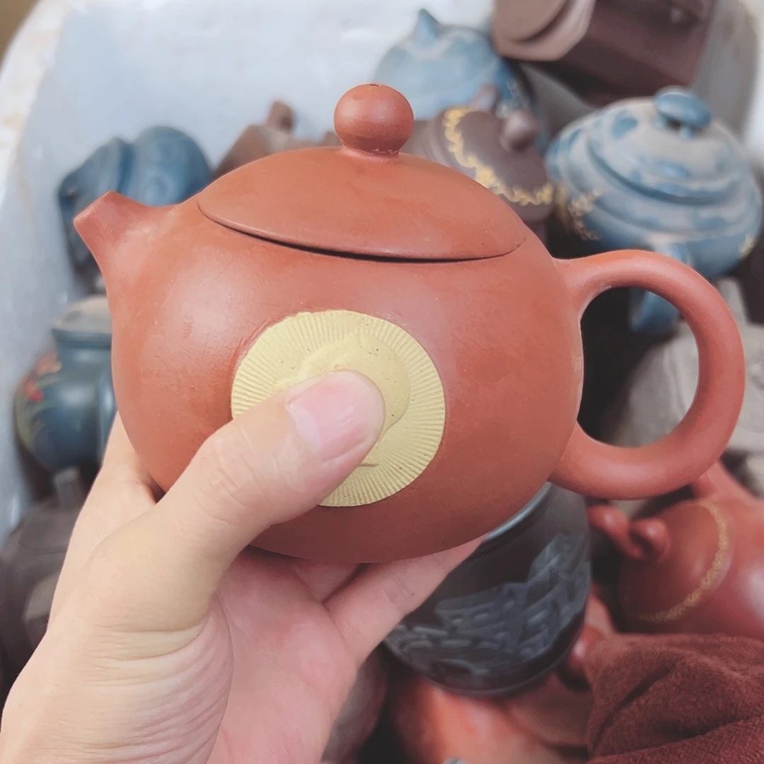 茶壶紫砂宜兴原矿紫砂壶450毫升