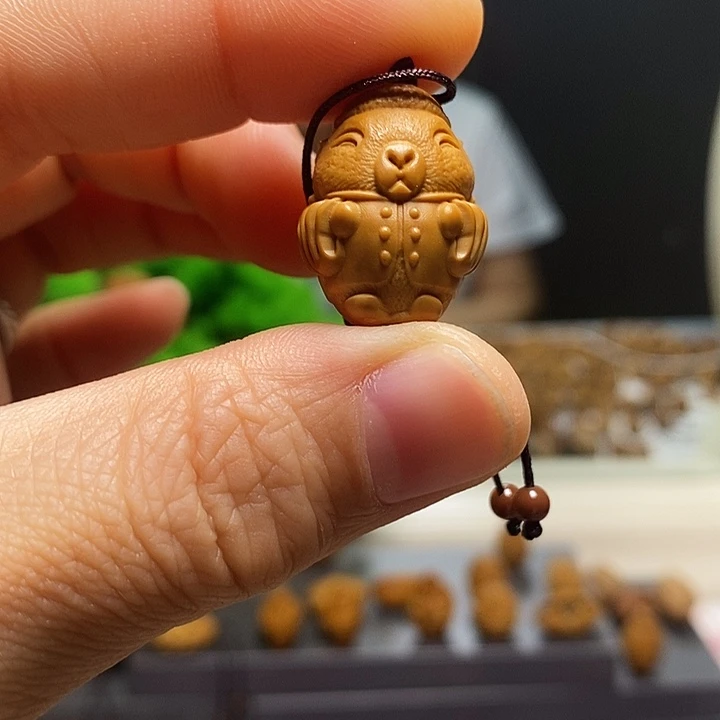 橄榄核吊坠橄榄球赛