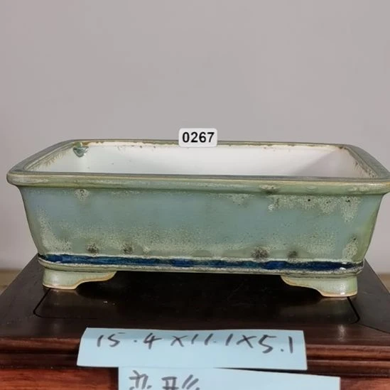 陶大德堂手工手绘釉盆