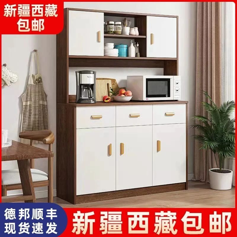 新疆西藏包邮餐边柜酒柜现代简约灶台柜橱柜一样茶水柜子客厅靠墙