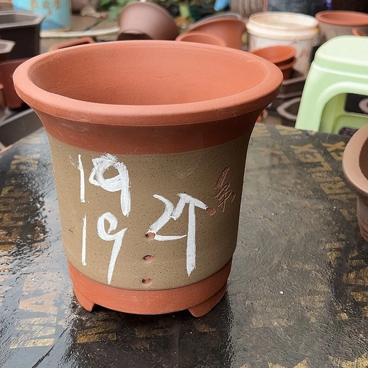 紫砂花盆透气花盆