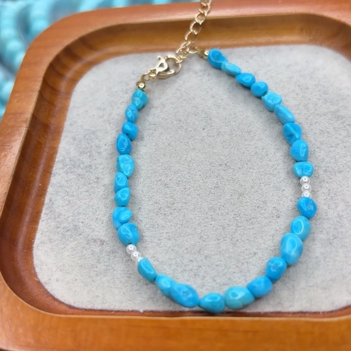 绿松石未镶嵌手链