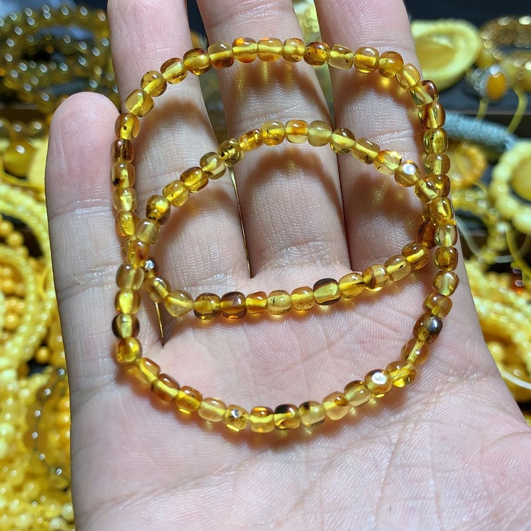 未镶嵌琥珀珠宝奇石多样性发其一