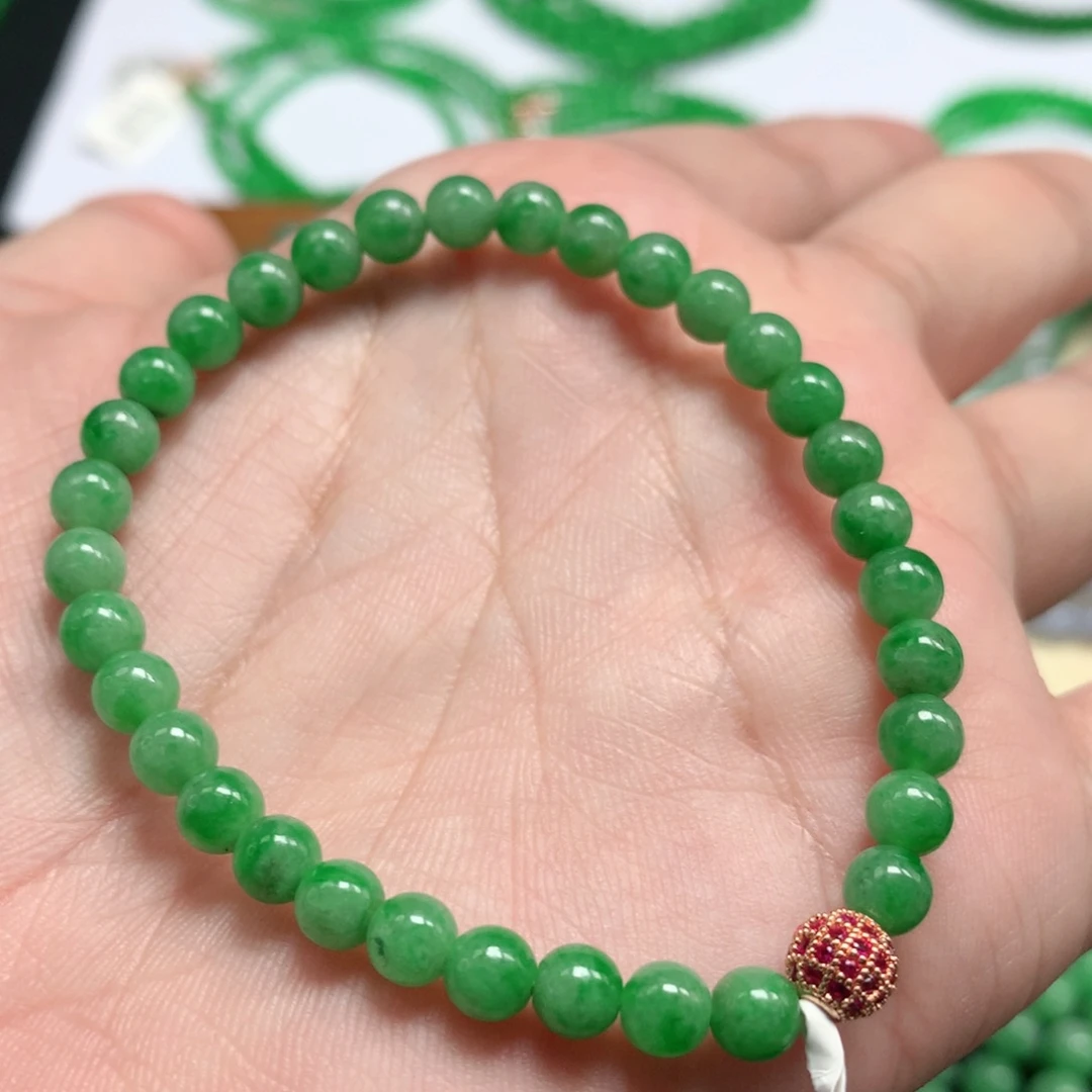 未镶嵌手链翡翠翡翠