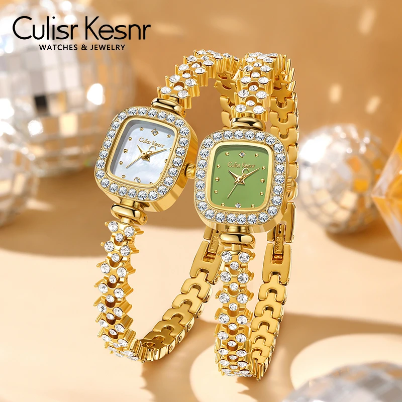 Culisr Kesnr小金穗手表女款轻奢小众高颜值2025新款女士正品腕表
