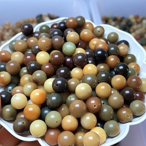 白玉菩提吊坠白玉菩提13多宝圆30颗卡灯牌宠20颗