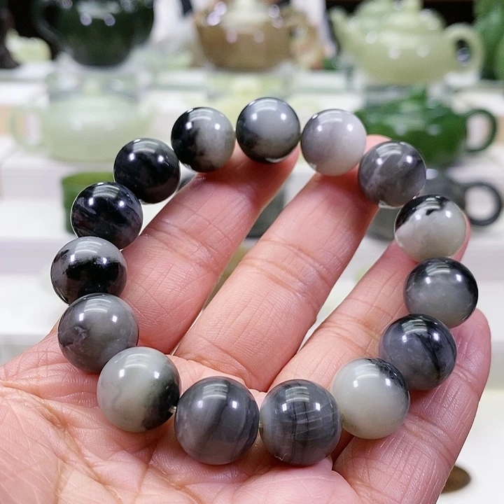 未镶嵌和田玉挂件手串卡14