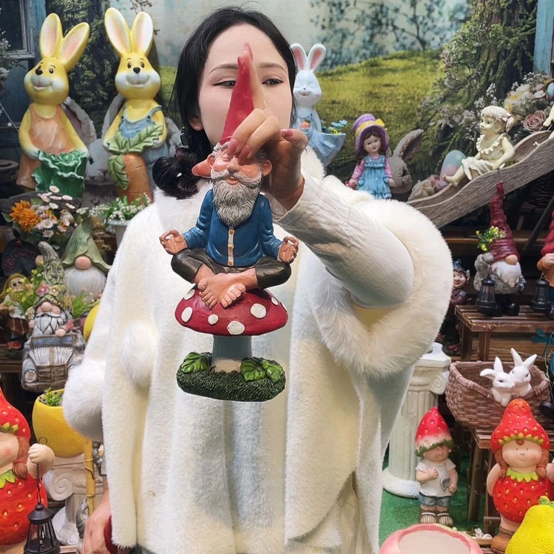 摆件花园摆件红红火火