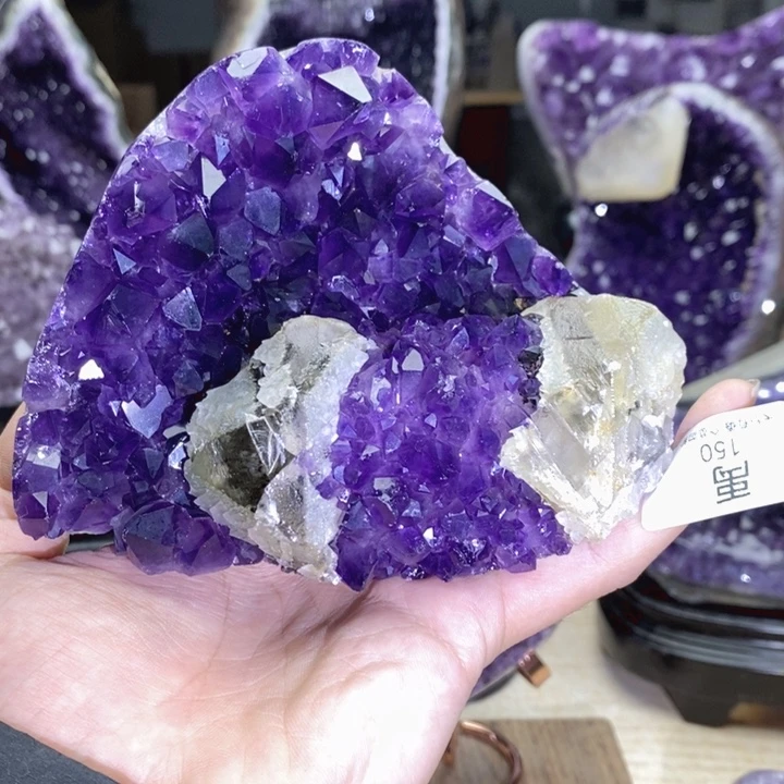 大型摆件（非配饰）紫晶未镶嵌