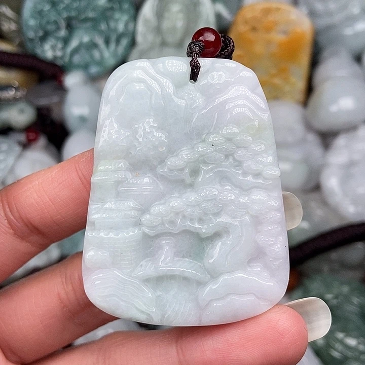 颈饰未镶嵌翡翠翡翠