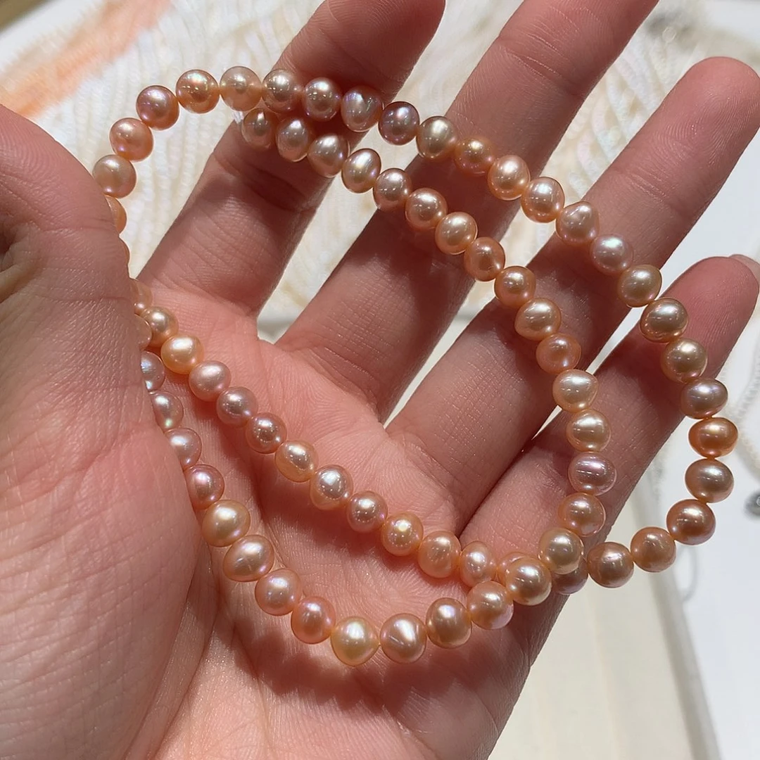 未镶嵌5-6淡水珍珠