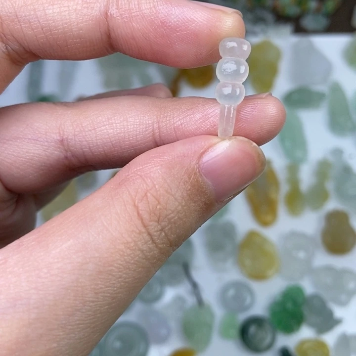 定制翡翠未镶嵌糖葫芦