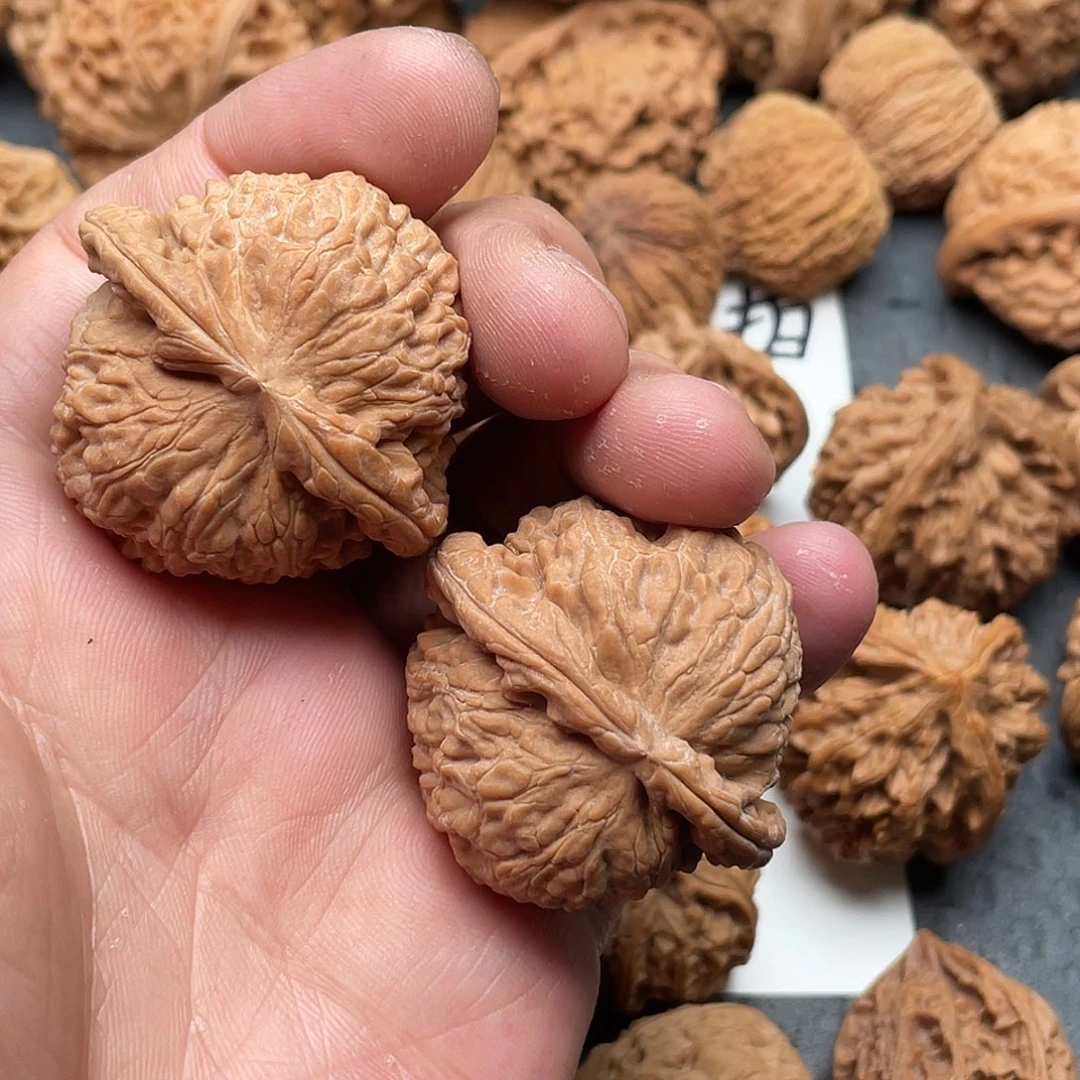 文玩核桃吊坠猪*宝白狮子