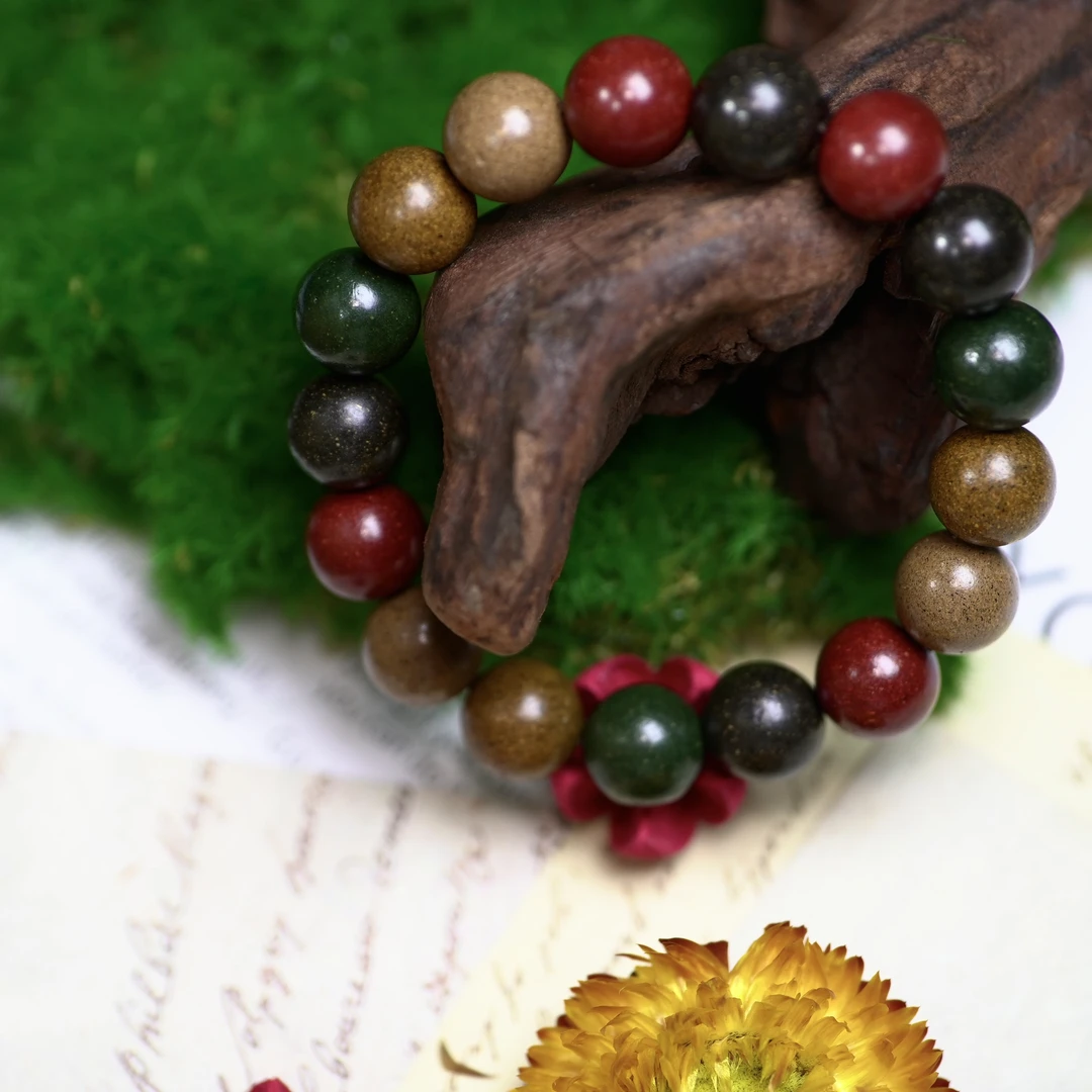 12+手串，合香珠手串，五行药香手串5010