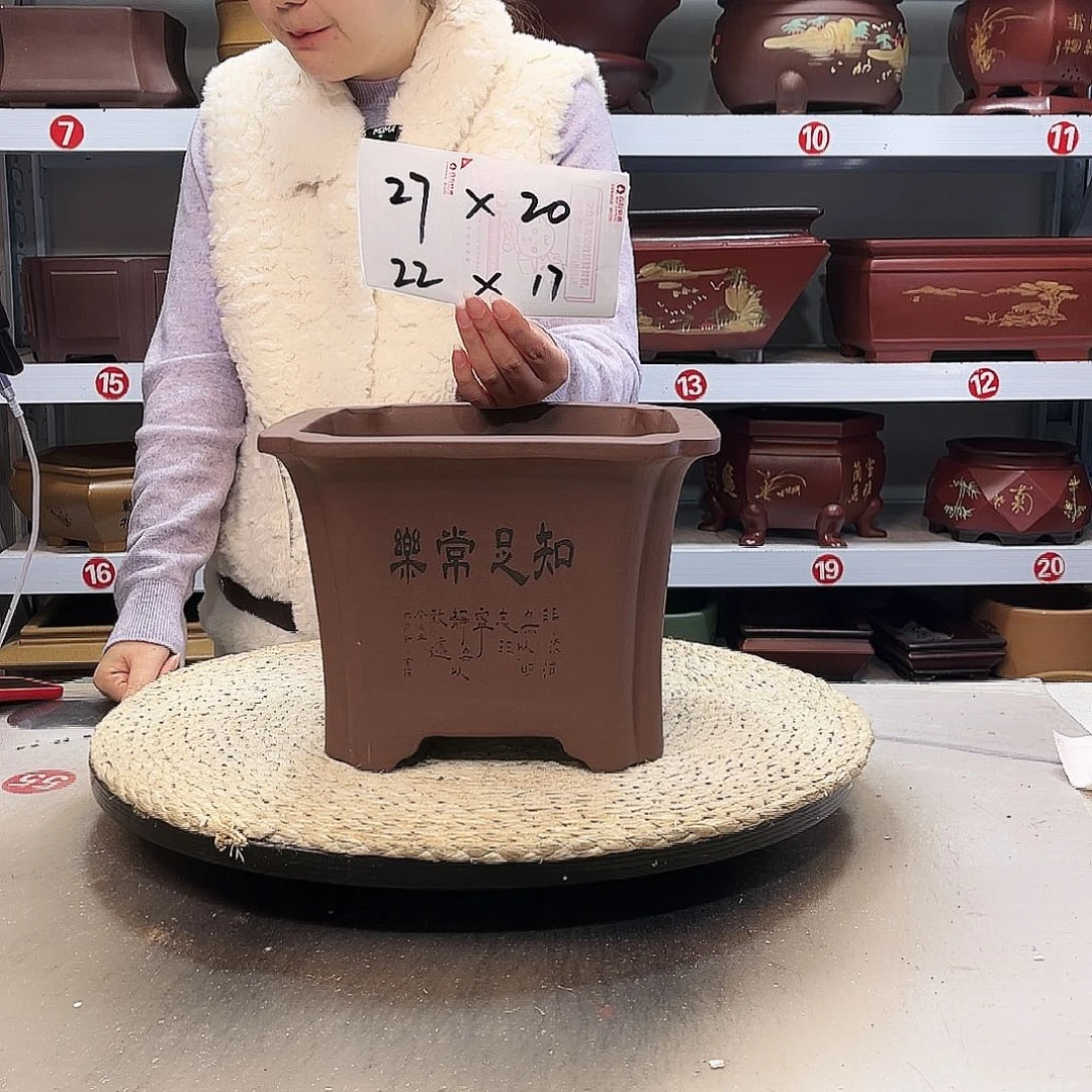 花盆红泥紫砂花盆