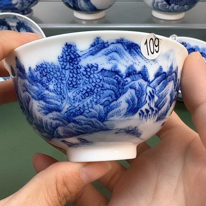 杯木木景德镇纯手绘茶具109