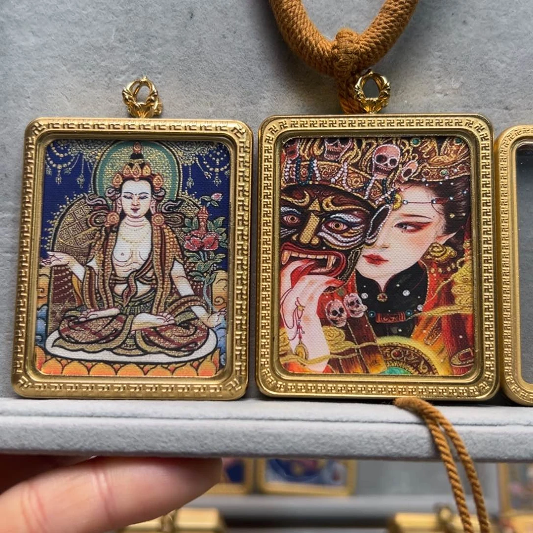 吊坠玲***肉双面铜壳3号绳子