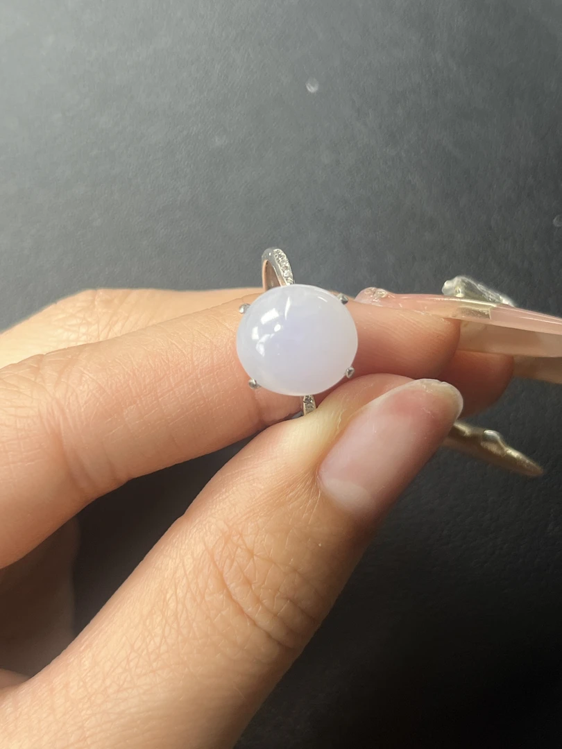 天然a货翡翠戒指