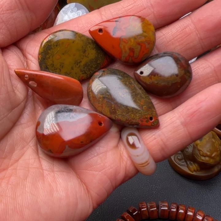 玛瑙/玉髓未镶嵌颈饰