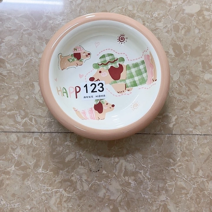 新骨瓷陶瓷碗123两个盘子
