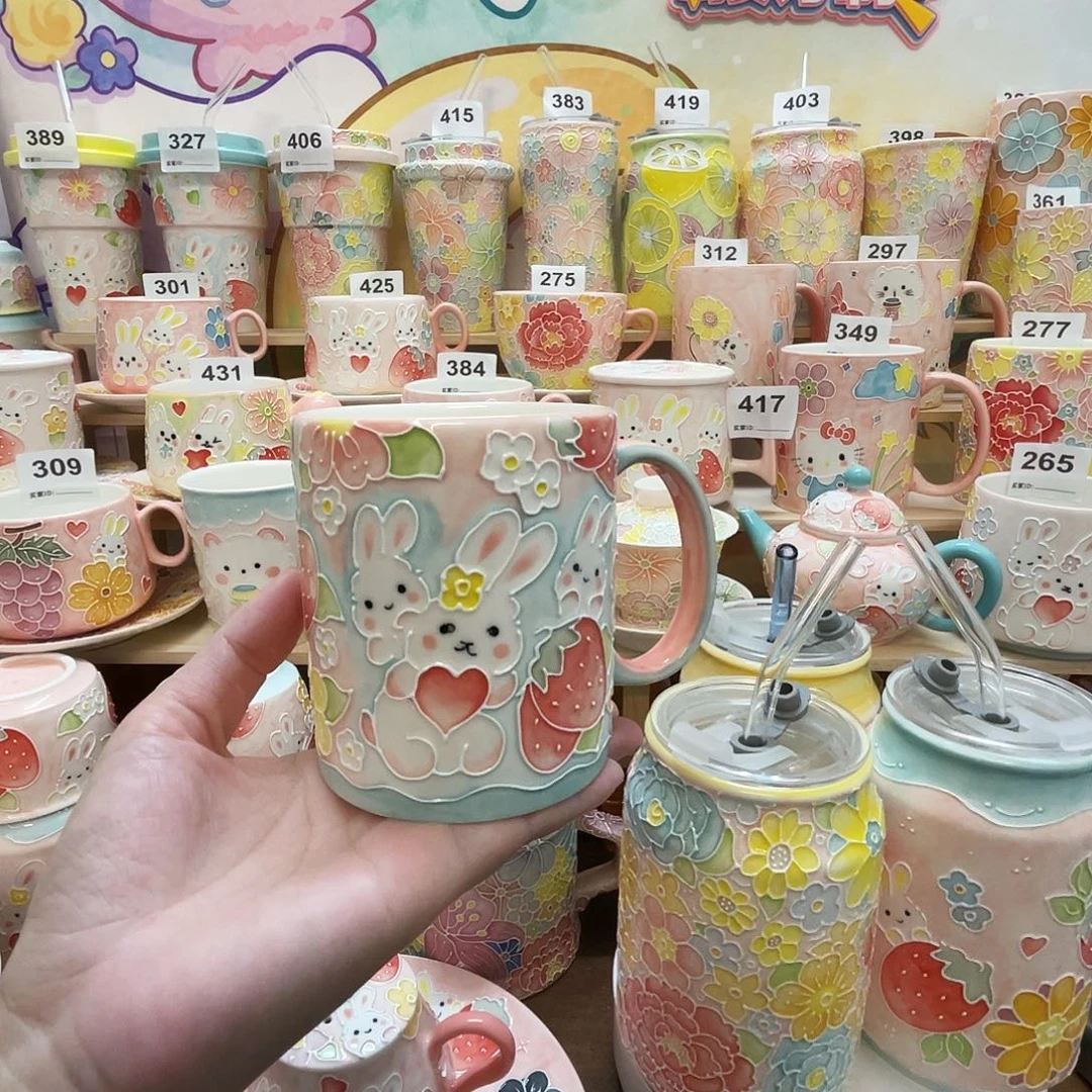 瓷片手工痕迹玉泥杯104号