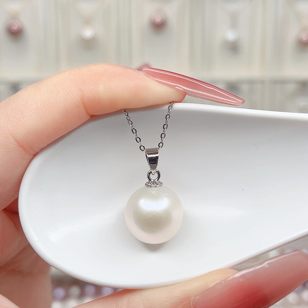 淡水珍珠吊坠(赠链)合金